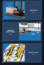 Reobrix 788 The Lagrange:Cannon Escort Ship  966PCS - Image 6