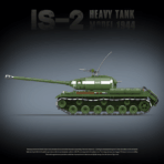 QG100249 The WWII IS-2 Heavy Tank Model 1944   1703PCS - Image 4