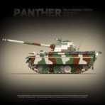 QG100252 The Panzerkampfwagen V Panther Ausf.G  2136PCS - Image 5